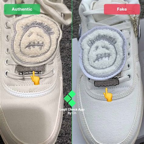 nike air force 1 travis scott real vs fake|travis scott af1 price.